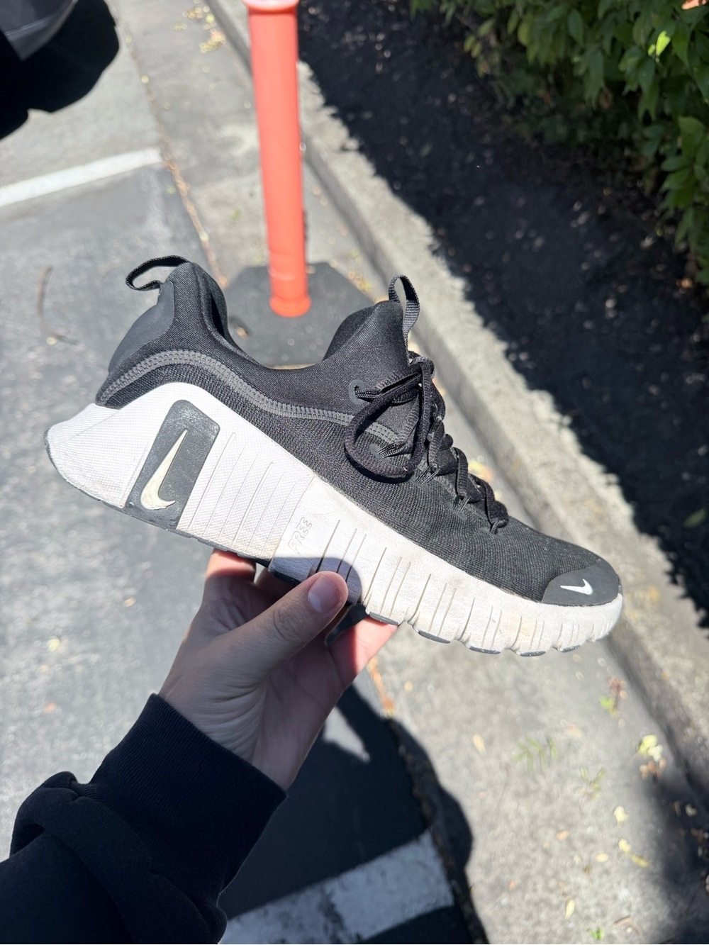 Nike Black and White Metcon